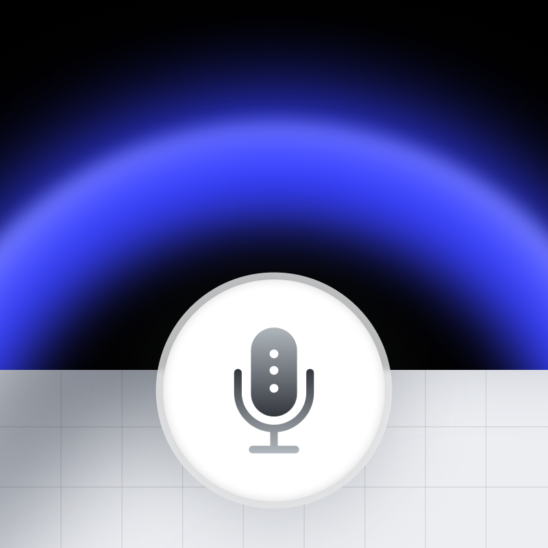 Voice visual feedback